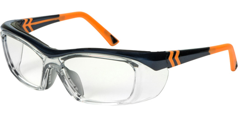 1 - OG225S - Black/Navy Orange