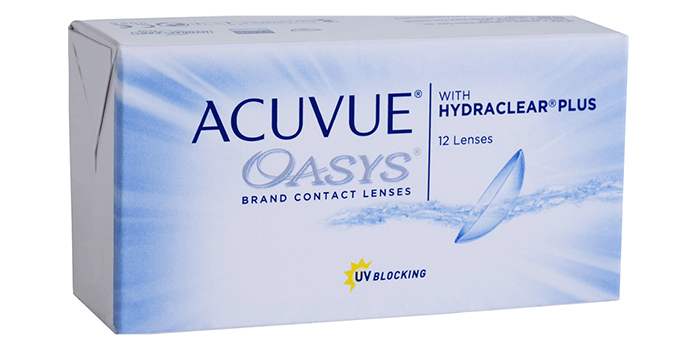 Johnson & Johnson Vision Acuvue Oasys with Hydraclear Plus 12 Pack